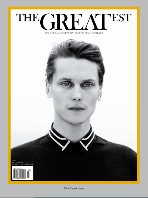 Tomek Szczukiecki Covers The Greatest #3 in Dior Homme