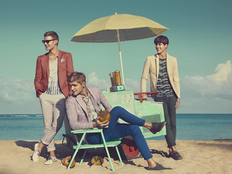 Simone Nobili, Bo Develius & Taras Koltun Visit Cuba for T.I. for Men Spring/Summer 2013 Campaign