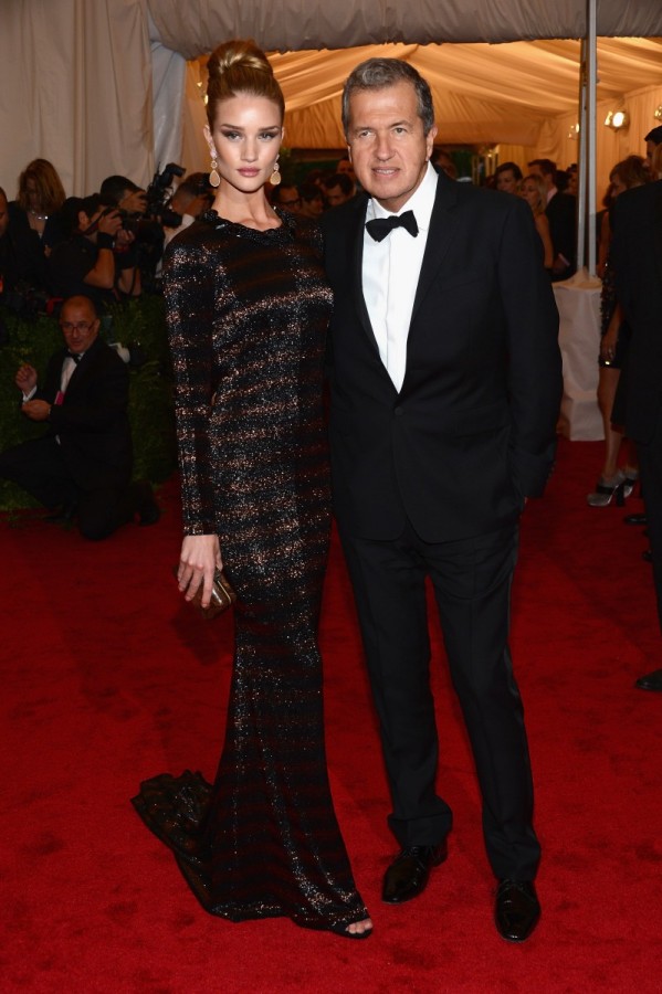 Mario Testino & Tom Sturridge Don Burberry to the 2013 Met Gala