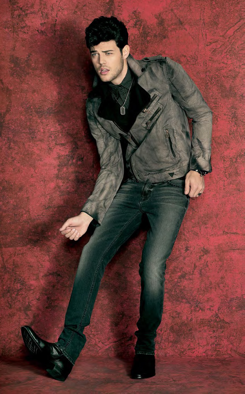 Felix Bujo Rocks Out for Guess Fall 2013 Lookbook