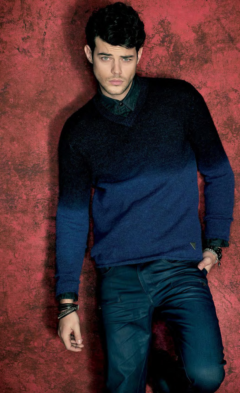 Felix Bujo Rocks Out for Guess Fall 2013 Lookbook