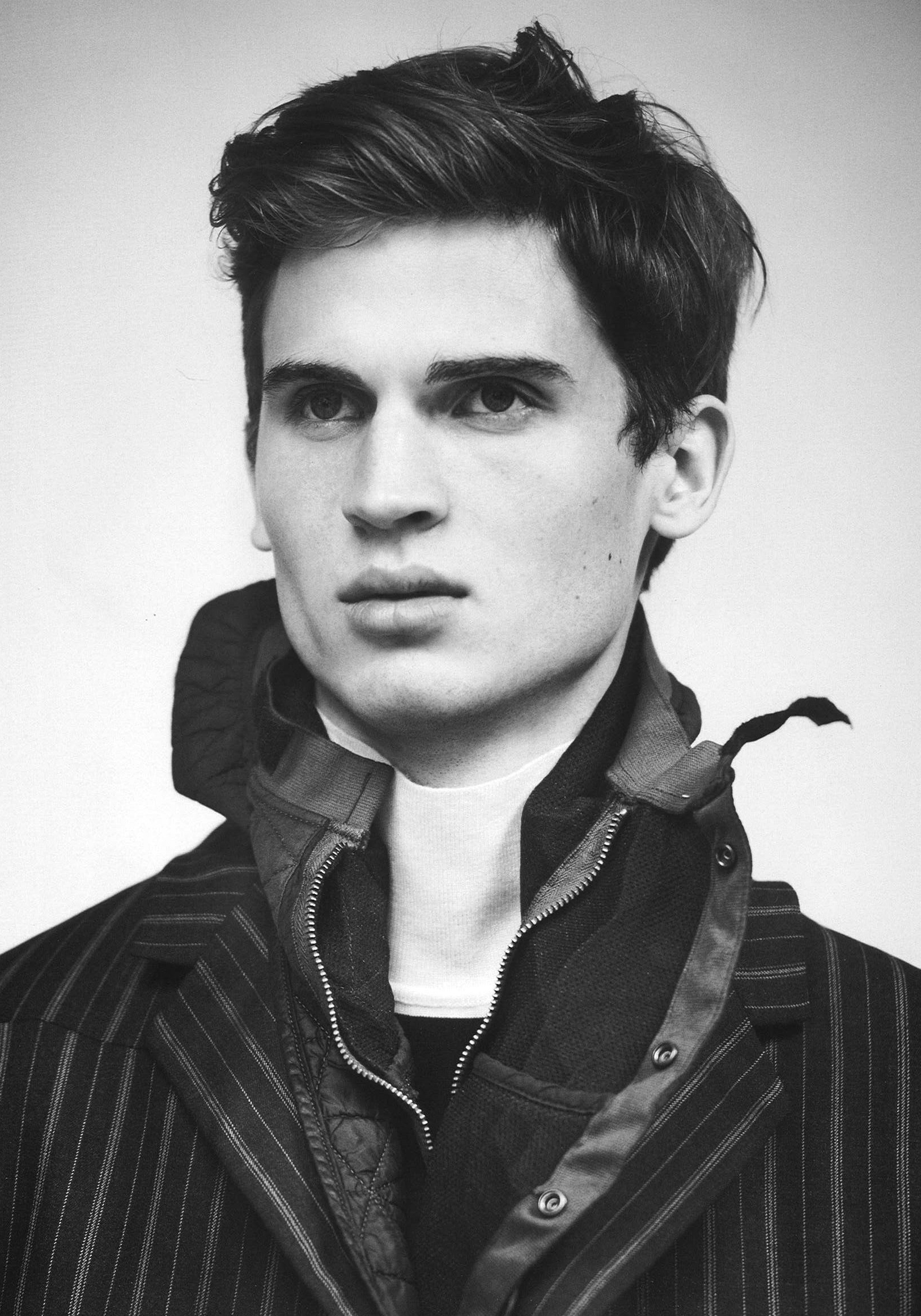 James Gatenby Layers Up for Hero Magazine