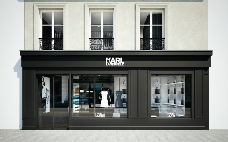 KL paris marais facade