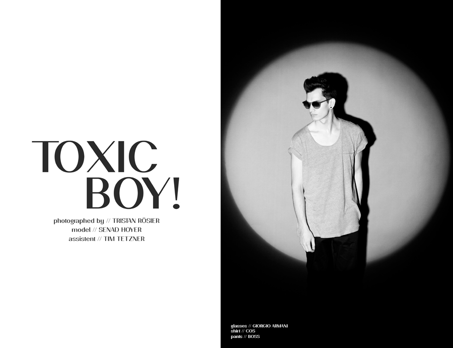 Tristan Rösler Shoots Senad Hoyer as ‘Toxic Boy’