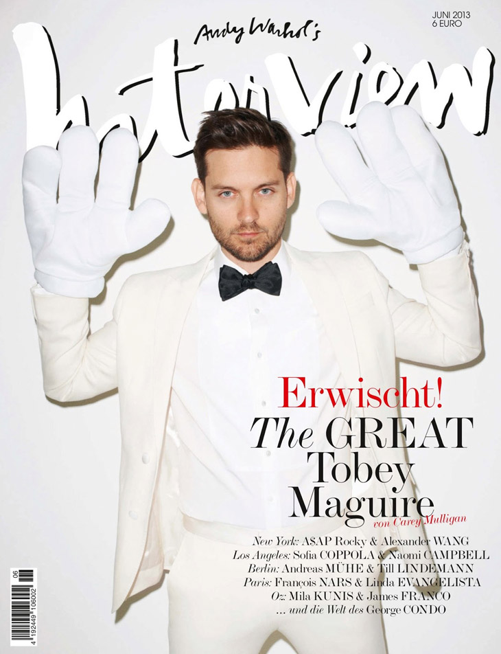 Tobey Maguire Terry Richardson Interview Germany 01