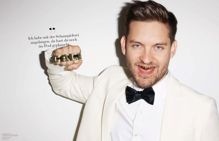 Tobey Maguire for German Interview's June Edition