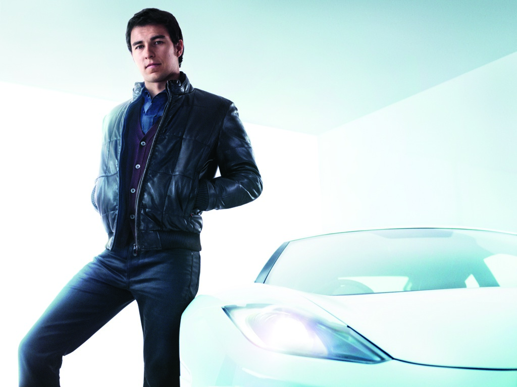 Sergio Perez Fronts the HUGO McLaren Fall/Winter 2013 Collection