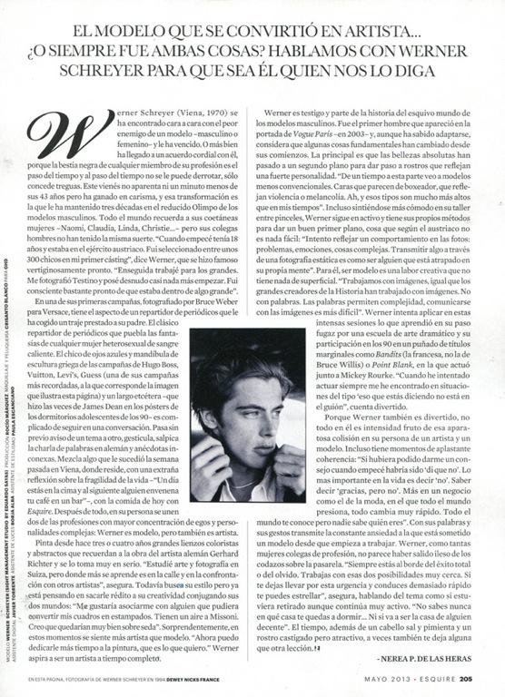 Werner Schreyer for Esquire8