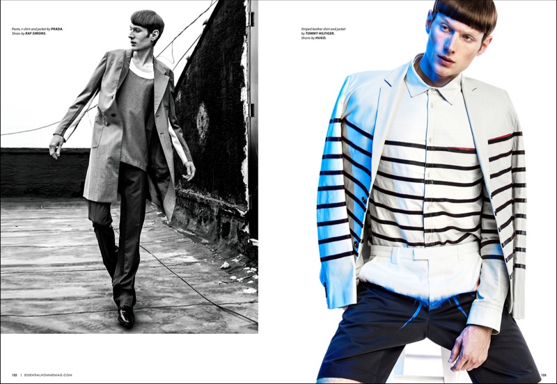 Aiden Andrews Has a Spring Fling for Essential Homme