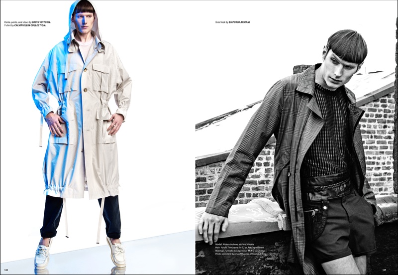 Aiden Andrews Has a Spring Fling for Essential Homme