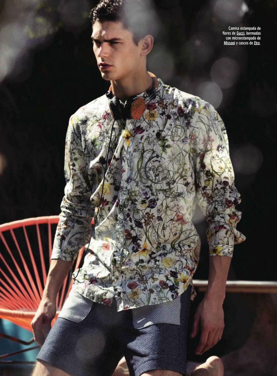 Arthur Gosse Unveils Summer Prints for Spanish GQ