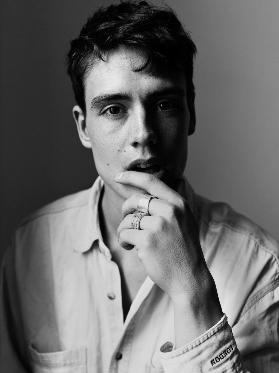 Bjorn Merinder Poses for David Macgillivray