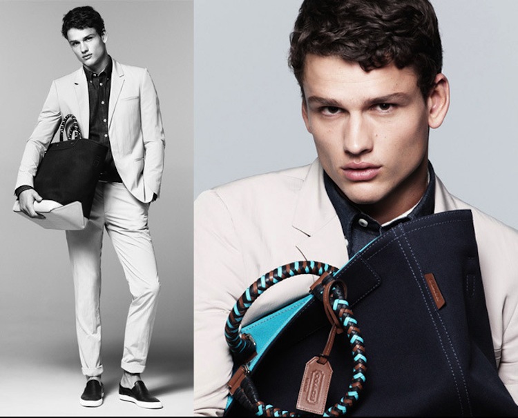 David Sims Captures Sean O'Pry & Simon Nessman for Coach Summer 2013 ...