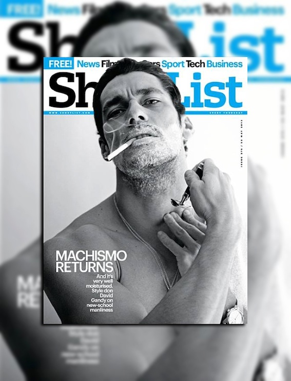 David Gandy Embodies Machismo on the Cover of ShortList