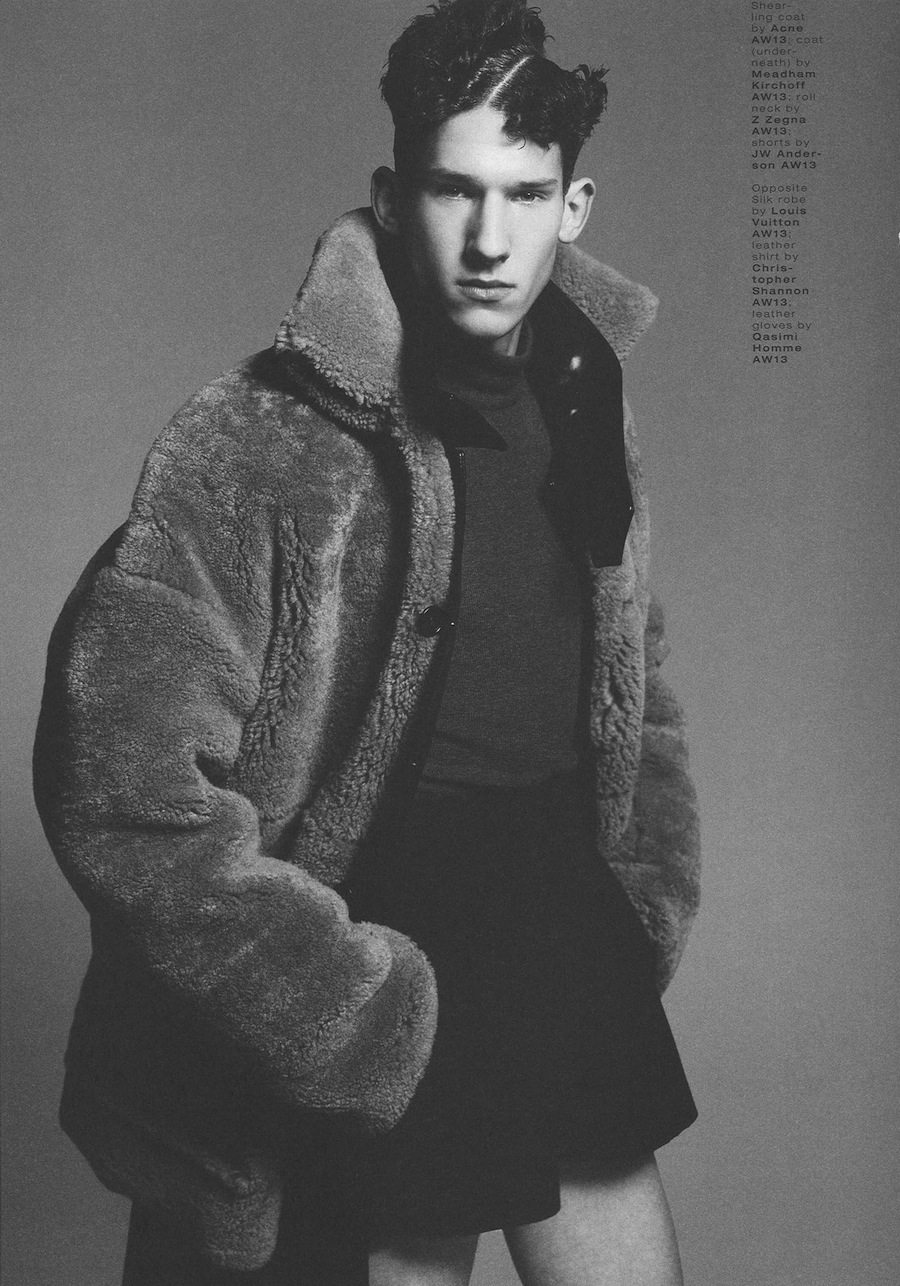 Botond Cseke, Anders Hayward & Reece Sanders Grace Hero’s Spring/Summer 2013 Issue