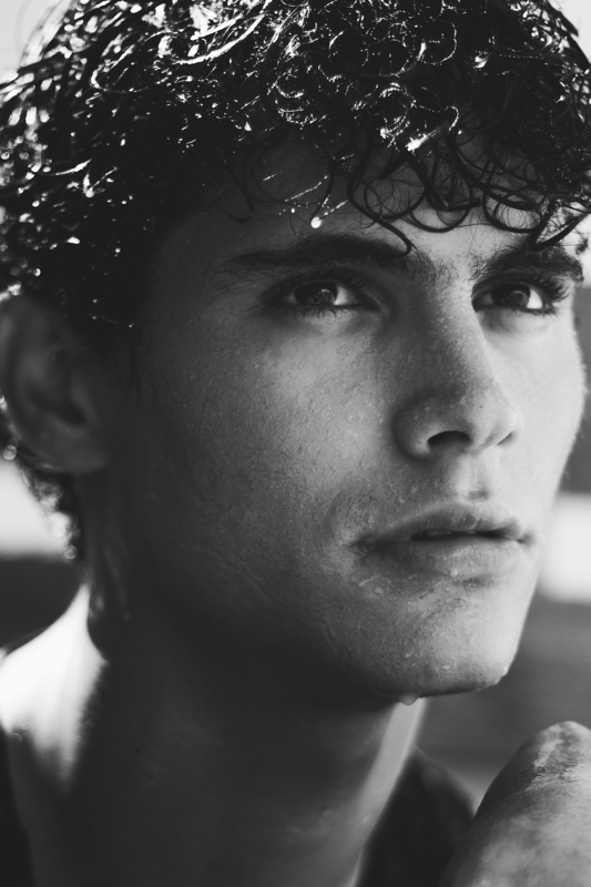 Dilia Oviedo Captures Francisco Peralta in Black & White Portraits