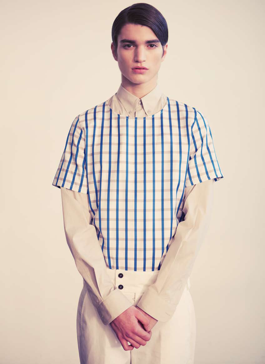 Alexander Ferrario Models Spring Neutrals for The Greatest