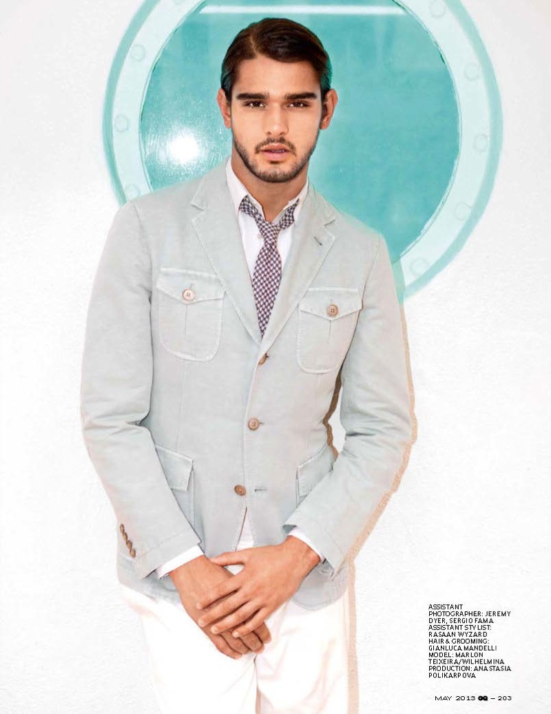 Marlon Teixeira for the May Edition of GQ India