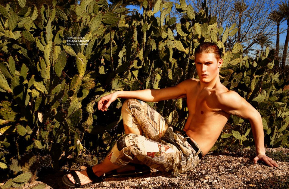 Harry Goodwins Travels to Marrakech for Essential Homme's Latest Issue