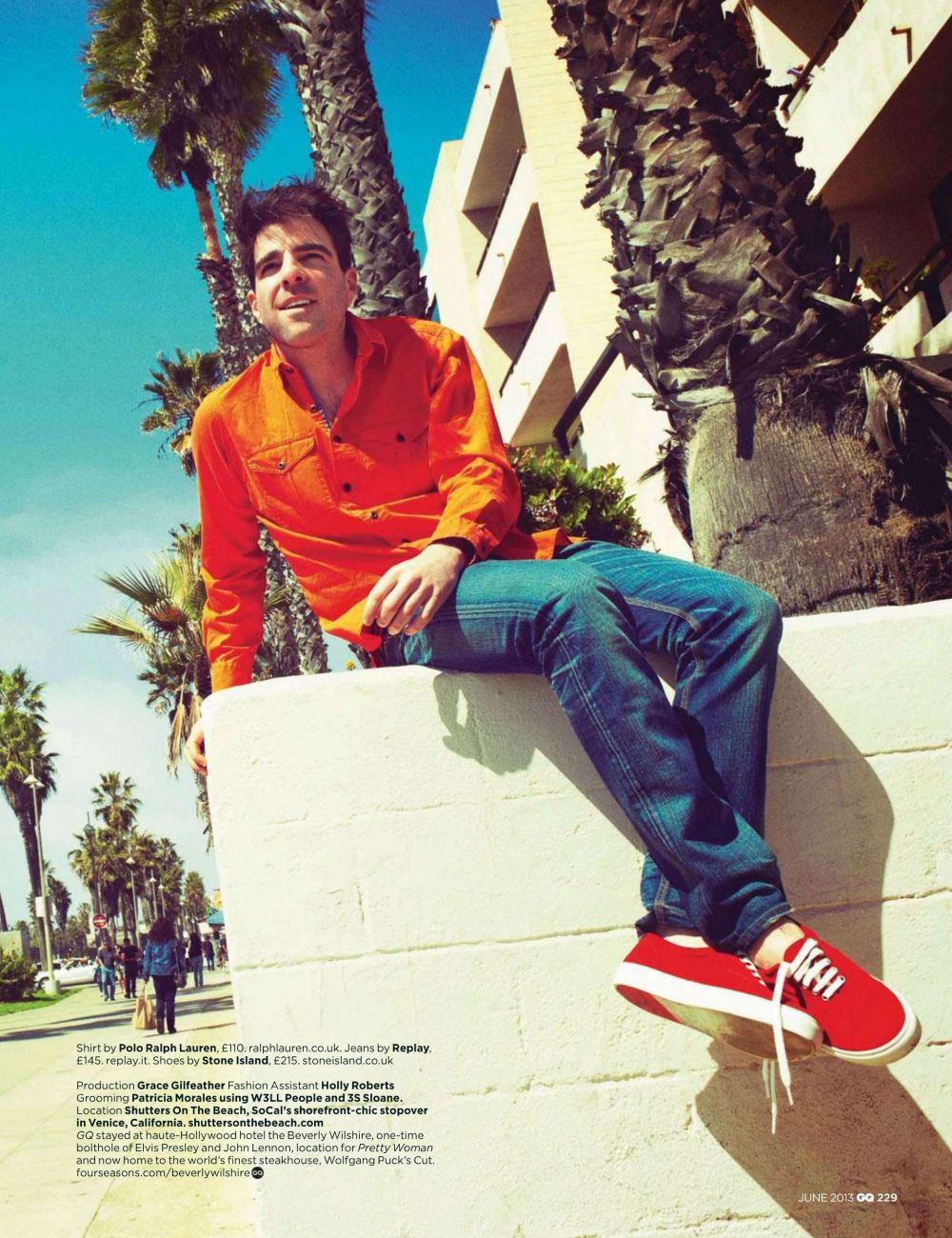 Zachary Quinto Graces the Pages of GQ UK
