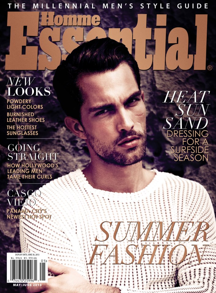Tobias Sørensen Covers Essential Homme