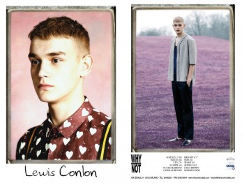 Lewis Conlon whynot show package spring summer 2014