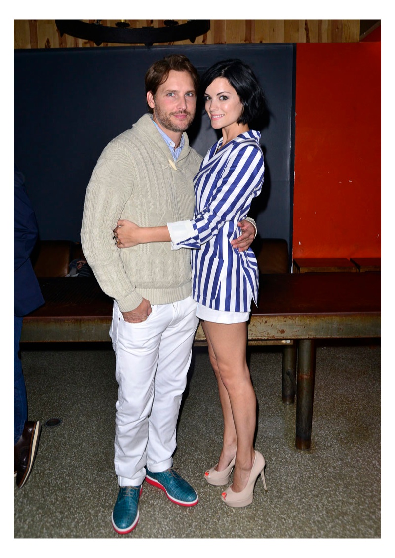 Peter Facinelli and Jaimie Alexander Courtesy of Getty Images Jerod Harris
