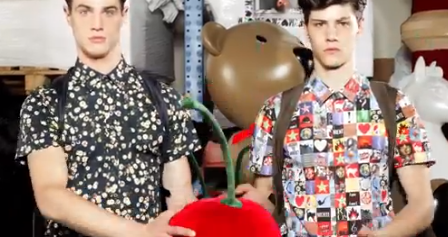 Luca Finotti Directs Simone Nobili & Andy Walters Wearing Moschino’s Spring/Summer 2014 Collection
