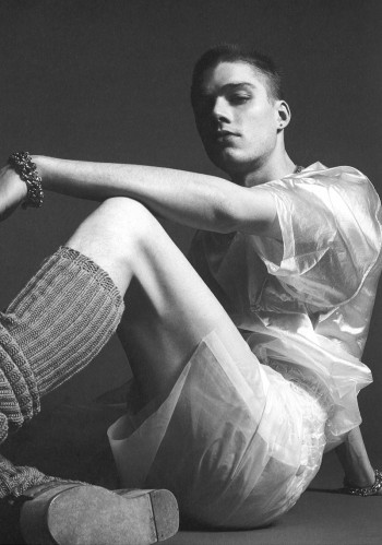 Alex Bouchard Sits for Out of Order Magazine – The Fashionisto
