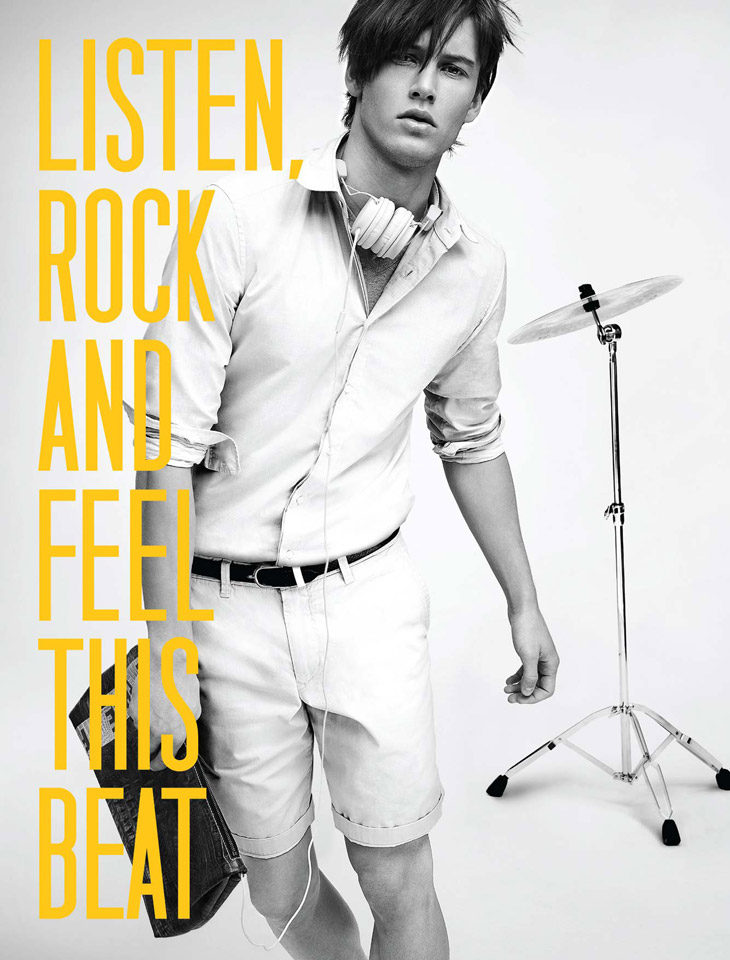 Alfred Kovac Steps to the Beat for Jill Stuart New York Spring/Summer 2013 Campaign