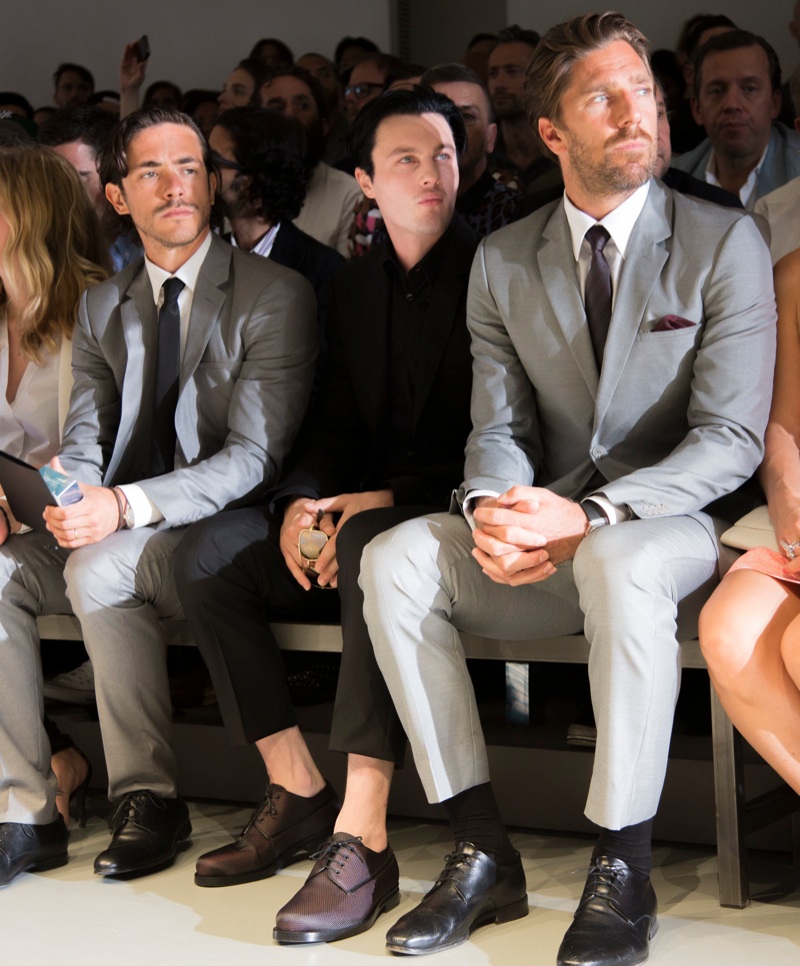 calvin klein collection front row 0001