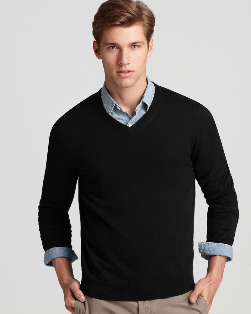 Kacey Carrig Wears Summer Knits for Bloomingdale's