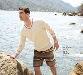 Cory Bond Spends the Summer in Style for Simons’ Latest Lookbook | Page ...