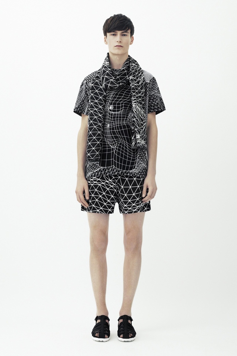 » Labels to Watch | London Collections: Men Fall/Winter 2014 christopher kane menswear spring summer 2014 0005