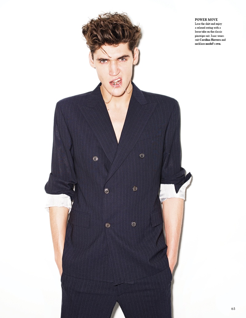 Isaac Carew & Dominik Bauer by Alberto Van Stokkum for Fashionisto #7