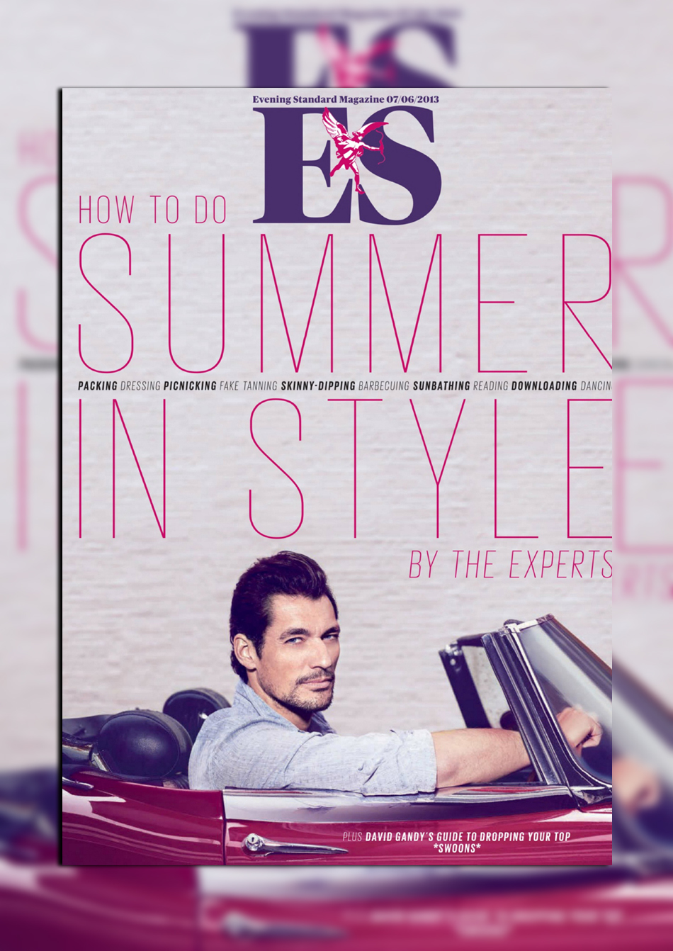 David Gandy Covers ES Magazine