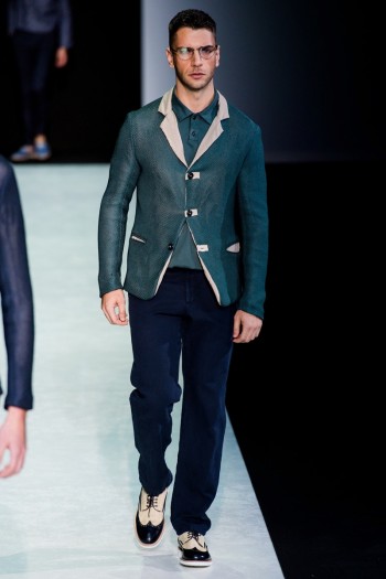 Giorgio Armani Spring/Summer 2014 Menswear | Milan Fashion Week – The ...