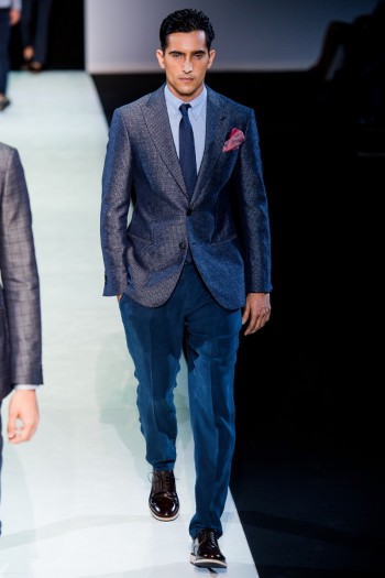 Giorgio Armani Spring/Summer 2014 Menswear | Milan Fashion Week – The ...