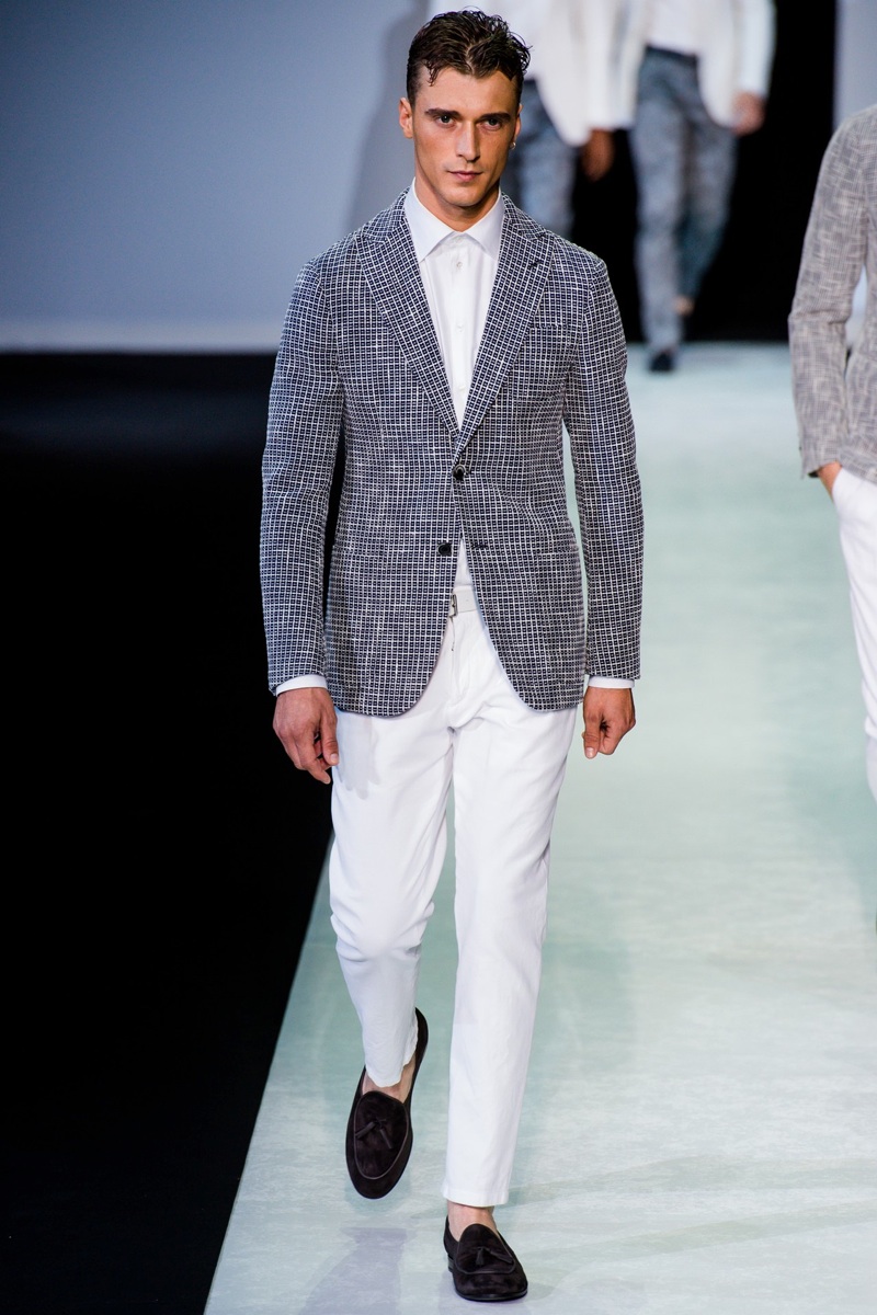 Giorgio Armani Spring/Summer 2014 Menswear | Milan Fashion Week | The ...