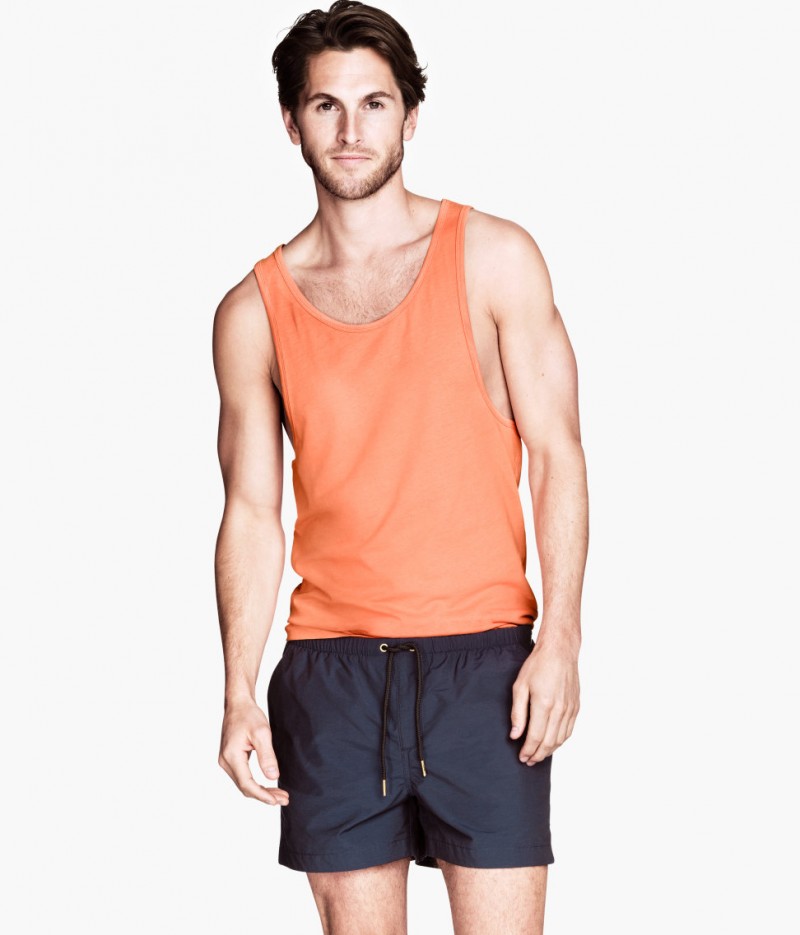 Jake Davies Wears H&M's Summer 2013 Basics – The Fashionisto