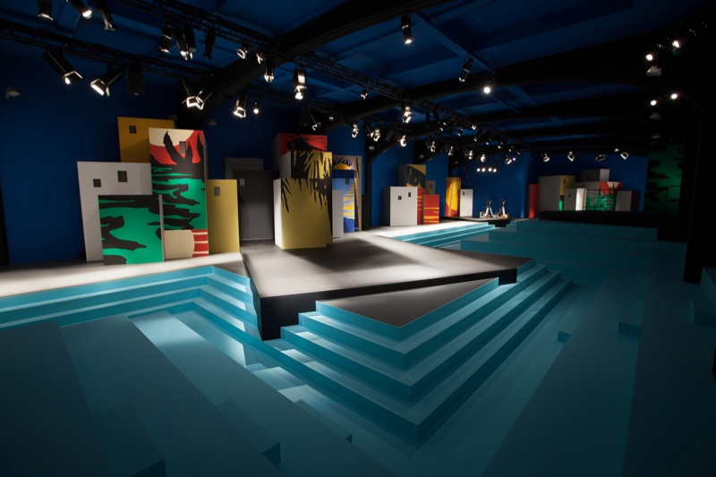 prada spring summer 2014 show venue 0006