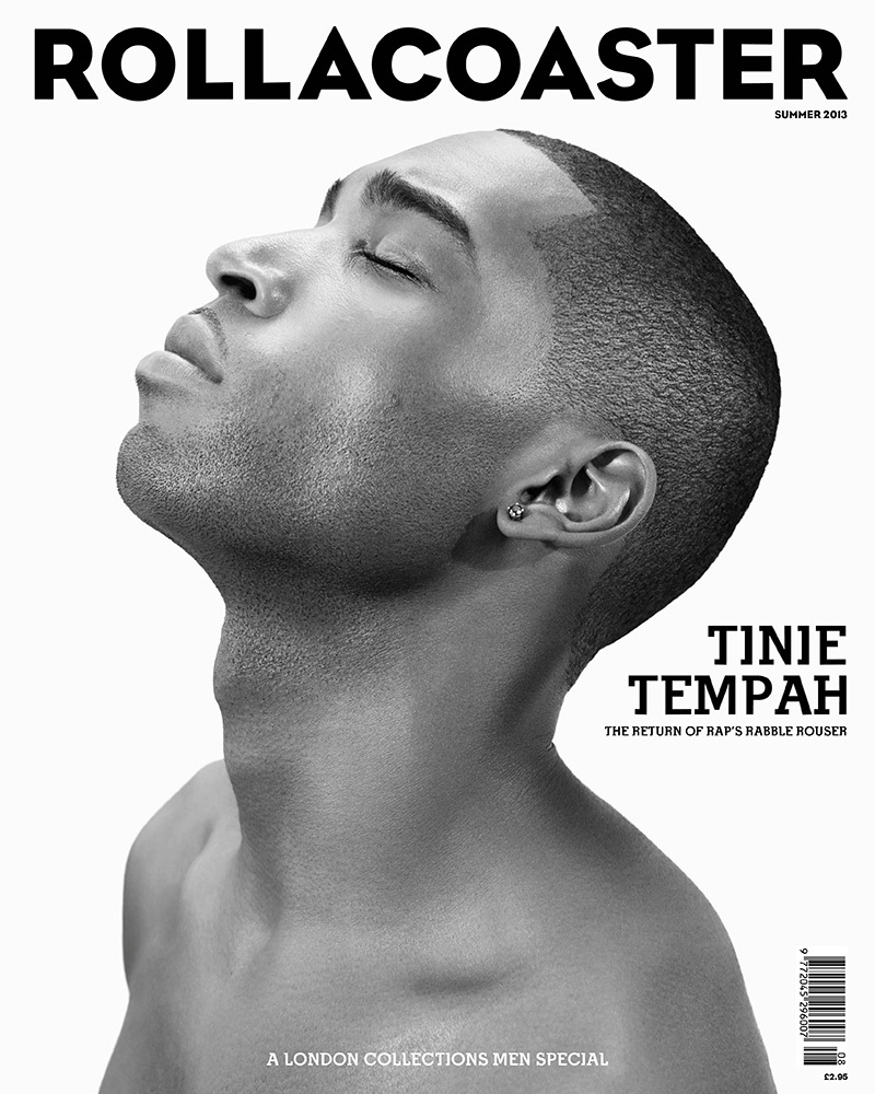 Tinie Tempah Covers Rollacoaster Magazine