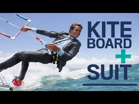 Kai Lenny Kitesurfs in a J.Crew Suit for American GQ