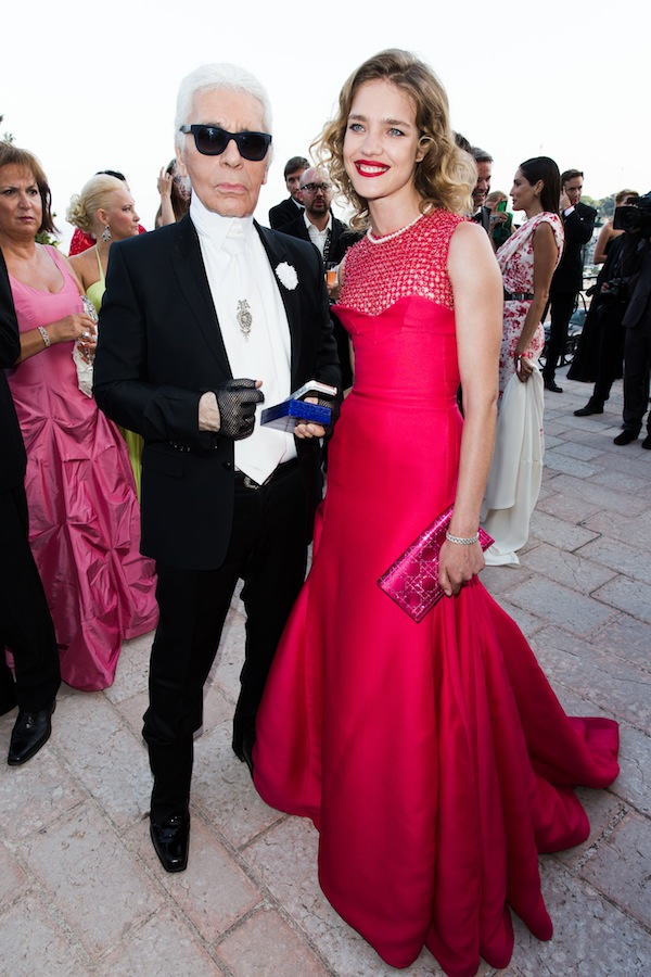 Karl Lagerfeld Natalia Vodianova