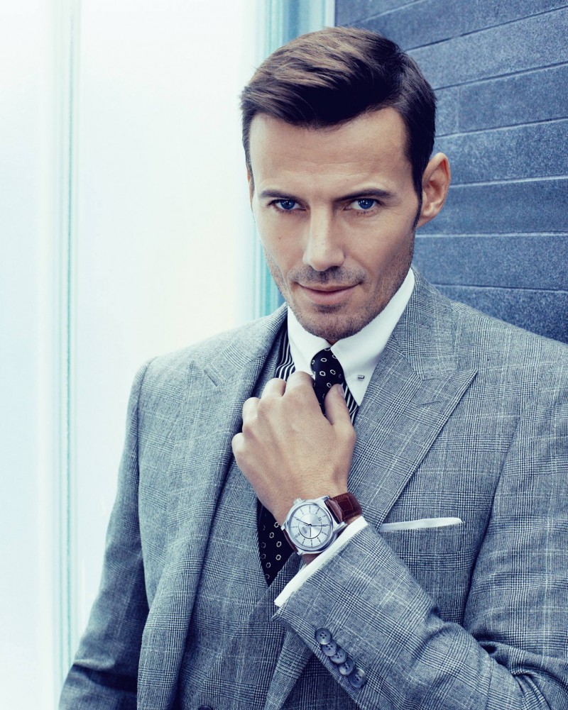 Alex Lundqvist Fronts Boss Black Fall/Winter 2013 Watches Campaign ...