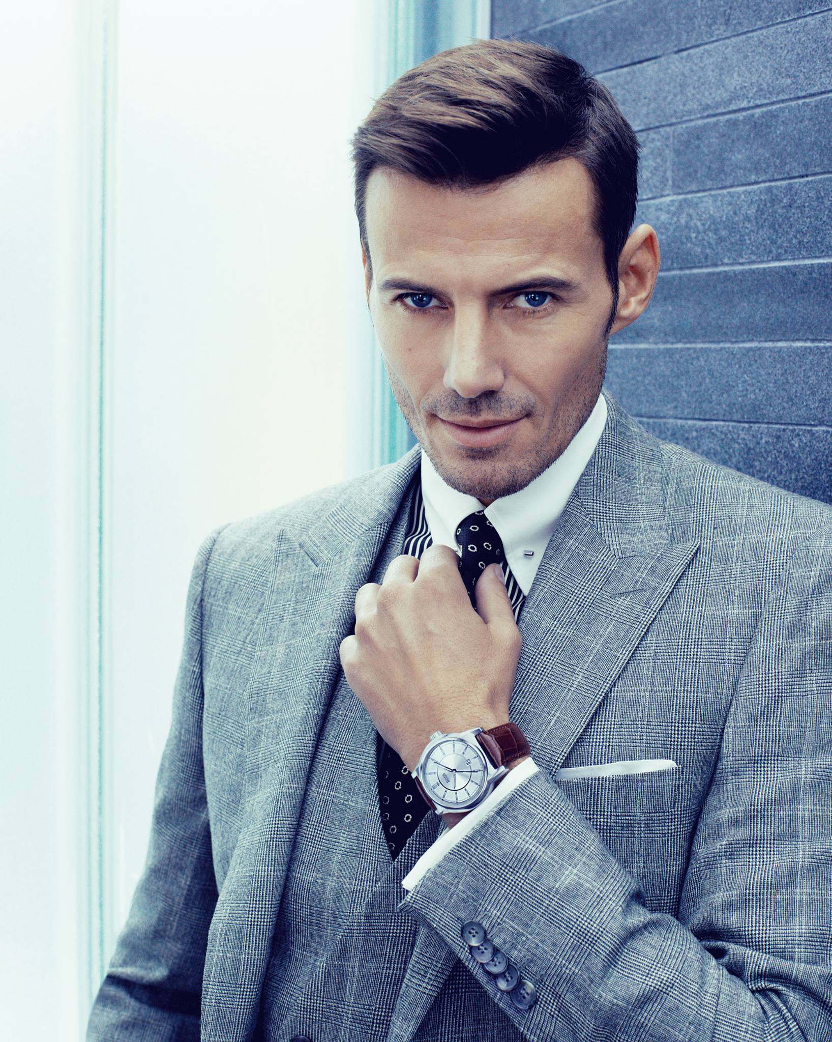 Alex Lundqvist Fronts Boss Black Fall/Winter 2013 Watches Campaign