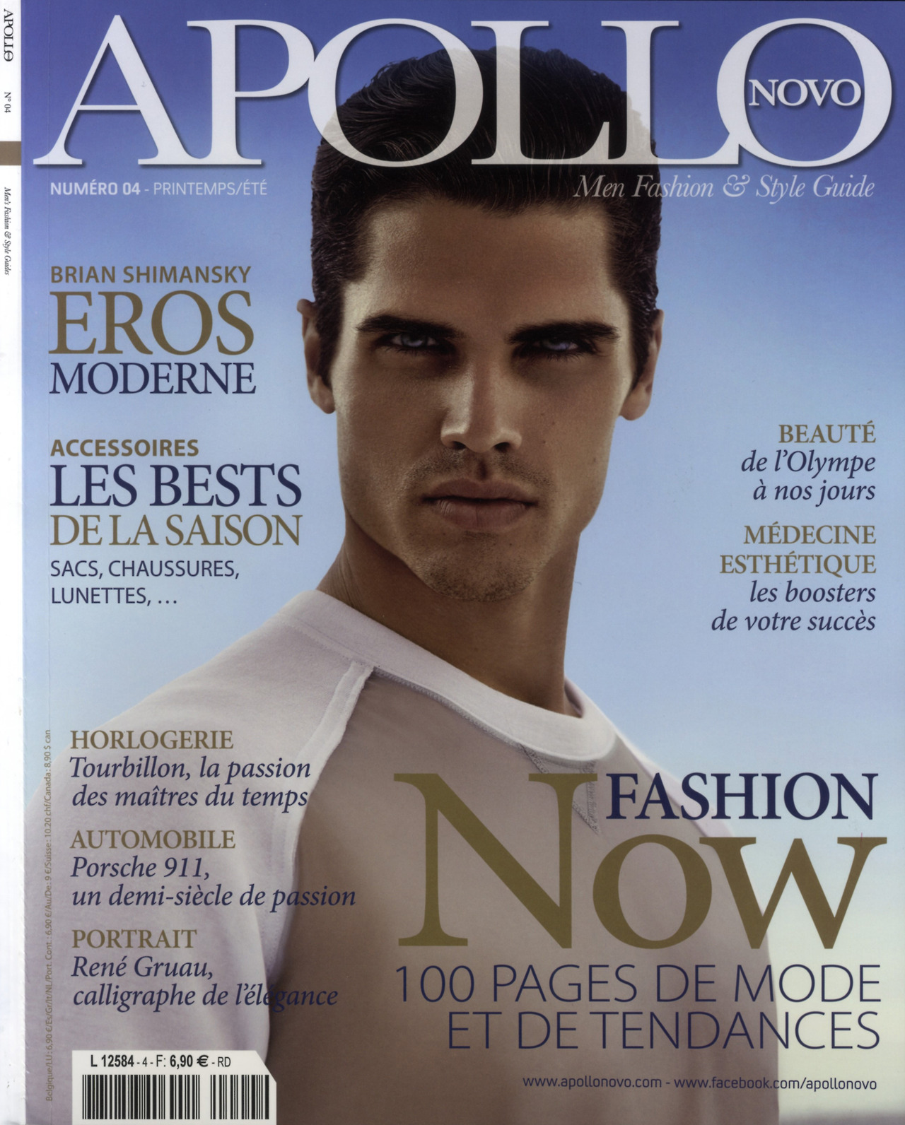 Brian Shimansky Covers Apollo Novo’s Latest Issue