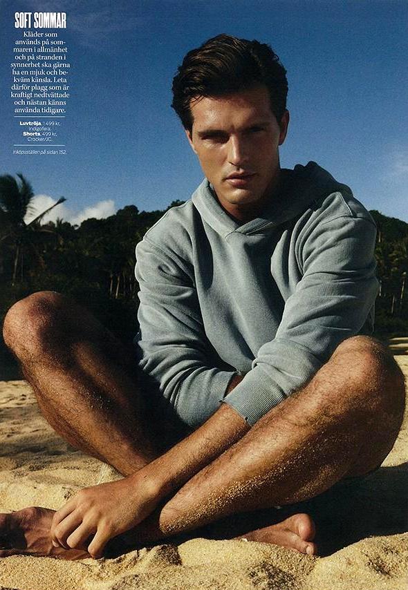 Diego Miguel is the King of the Beach for Café Magazine – The Fashionisto