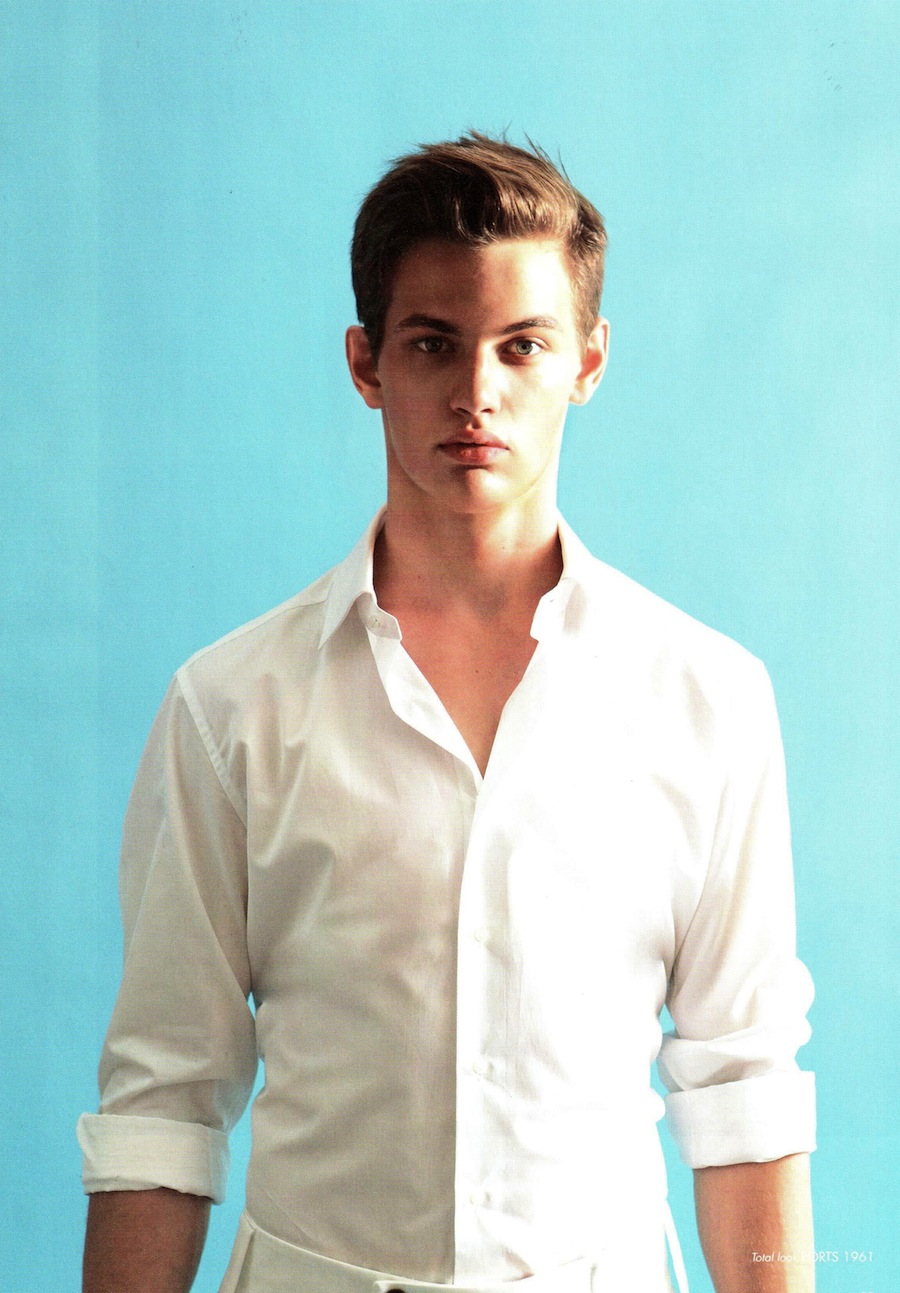 Dawid Kolasinski Wears Summer Styles for TenMag’s Cover Story