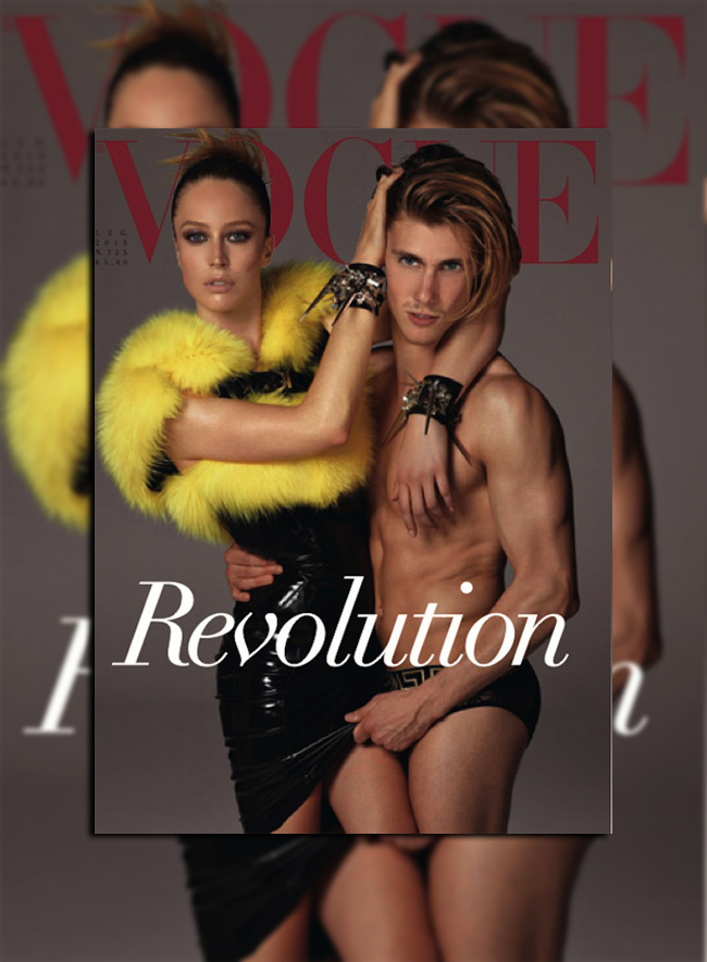 Steven Meisel Captures Dorian Reeves for Vogue Italia’s July Cover